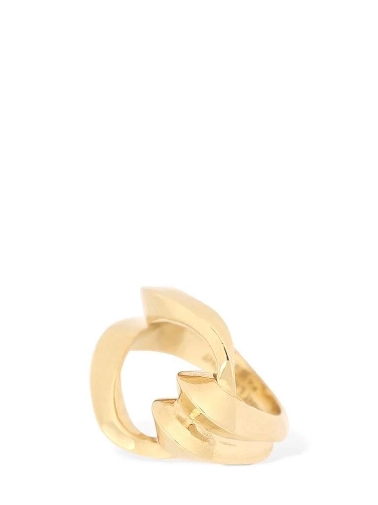 Yves Saint Laurent Brass Loop Ring 1