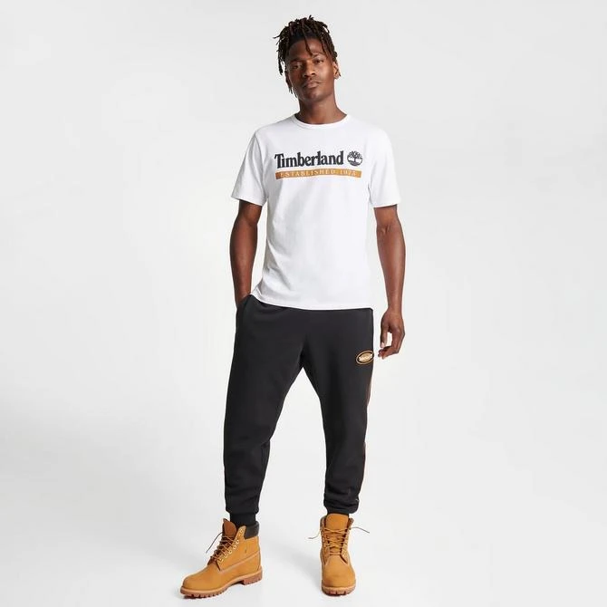 TIMBERLAND Men's Timberland Oval Logo Graphic Sweatpants 3