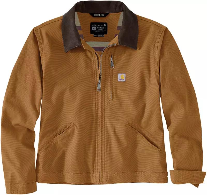 Carhartt Men's Rugged Flex Relaxed Fit Duck Detroit Jacket