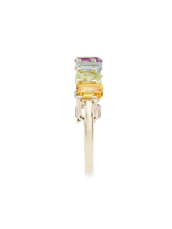 Effy 14K Yellow Gold
2.09 TCW Multicolor Stone Ring 4