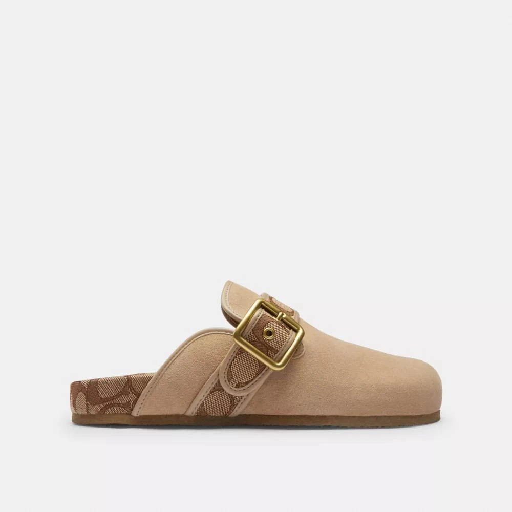 Coach Ashton Clog In Signature Jacquard 1