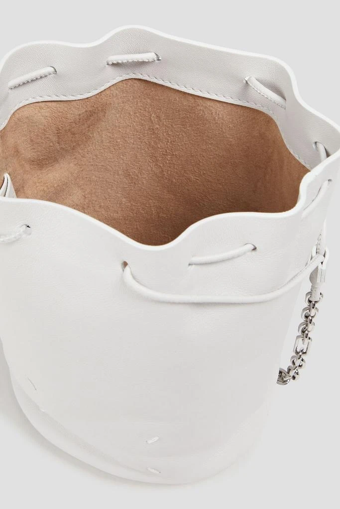 MAISON MARGIELA Tabi leather bucket bag 5