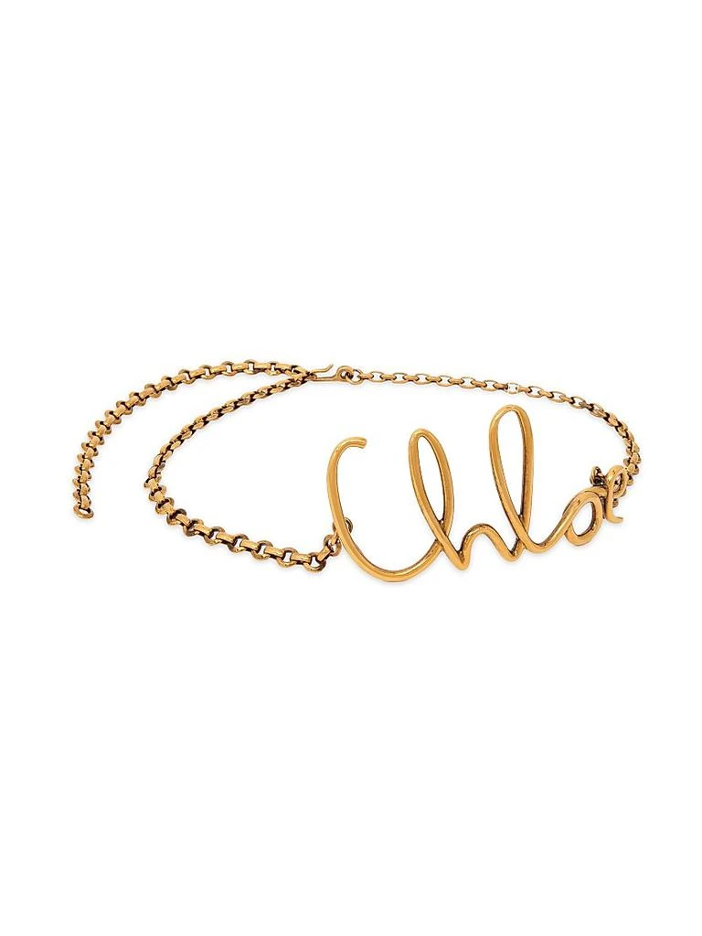 Chloé Logo Chain Belt 1