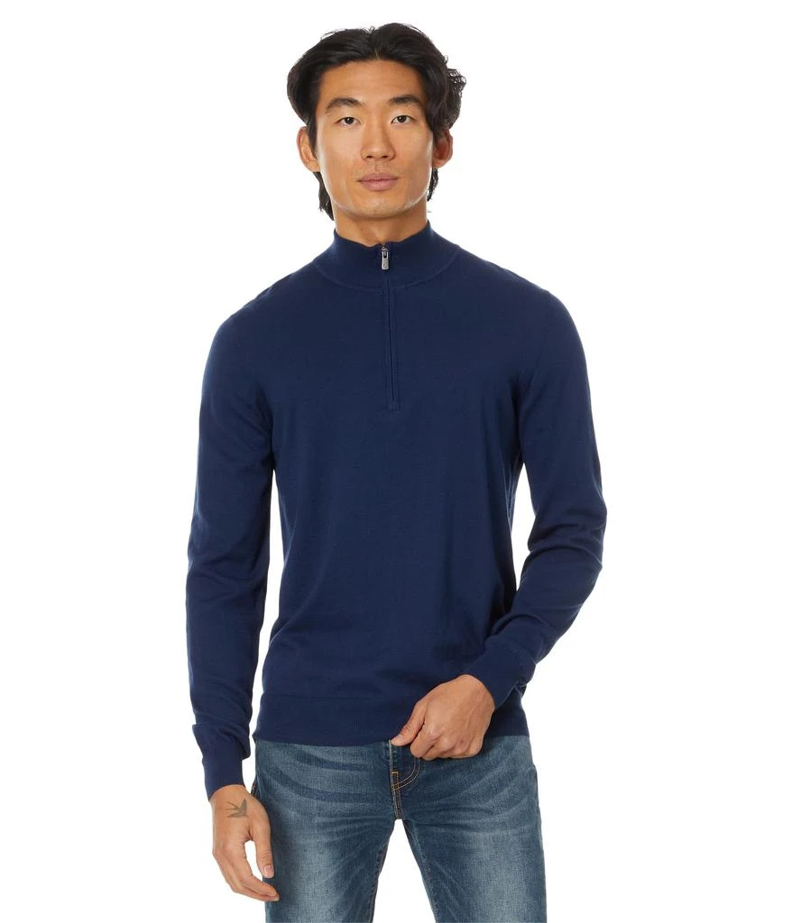 Faherty Movement 1/4 Zip Sweater 1