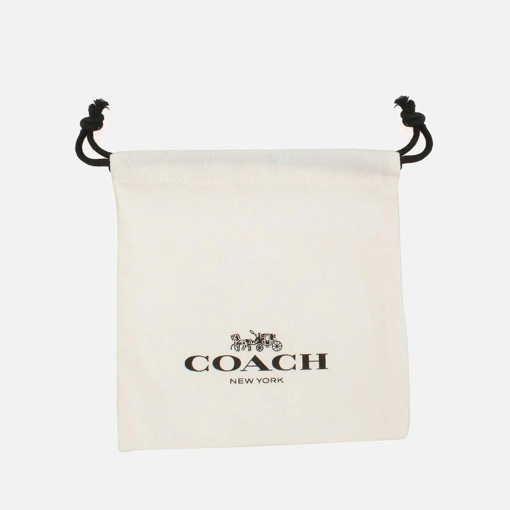 Coach Coach Faux Pearl Gold-Plated Charm Bracelet 2