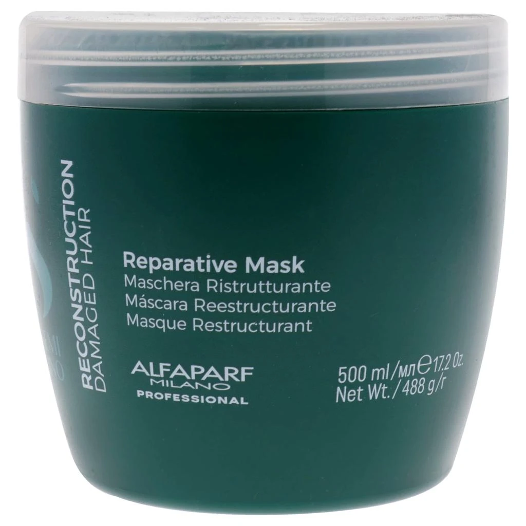 Alfaparf Milano Semi Di Lino Reconstruction Reparative Mask by  for Unisex - 17.2 oz Masque 1
