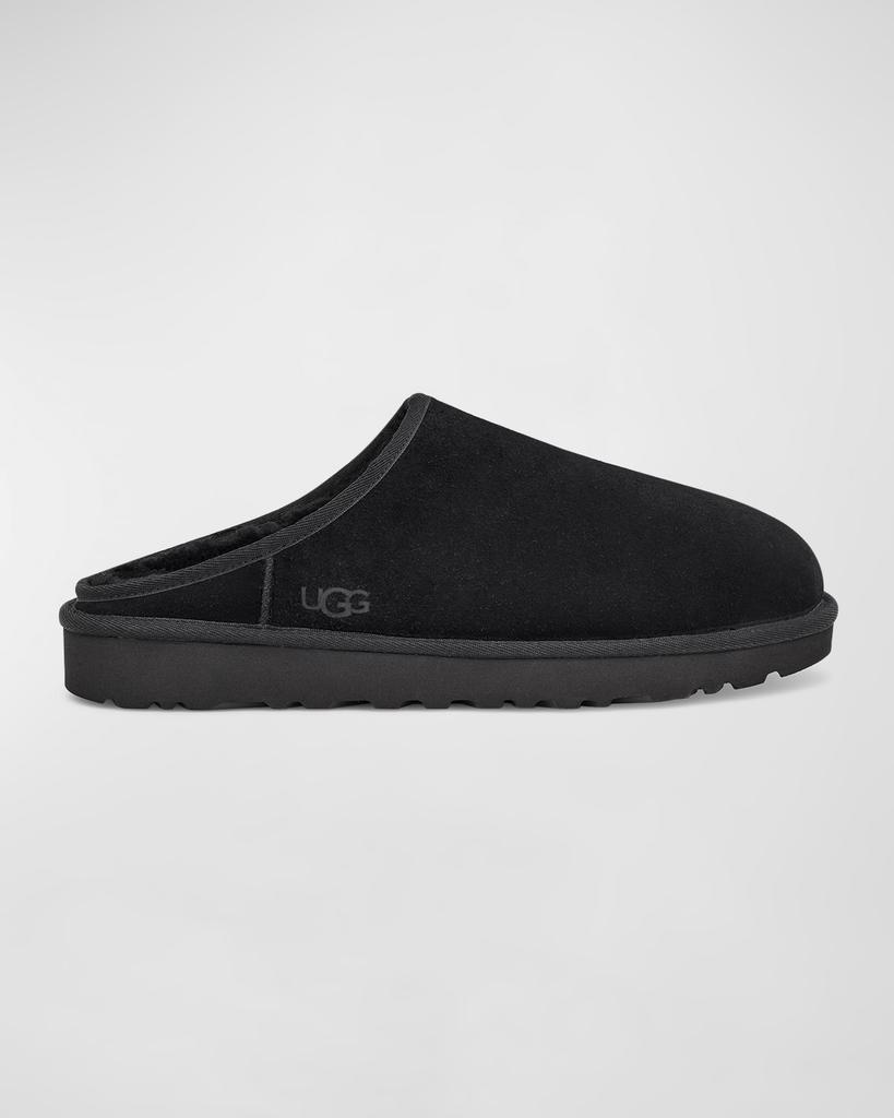UGG Men's Classic Slip-On Shearling-Lined Suede Slippers