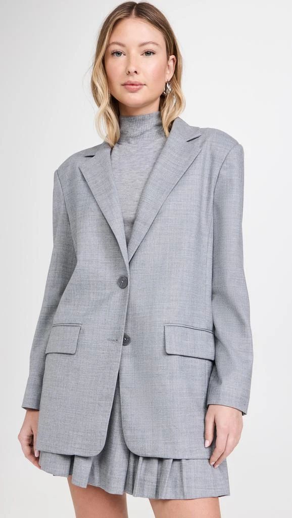 Solid  Striped The Warren Blazer 1