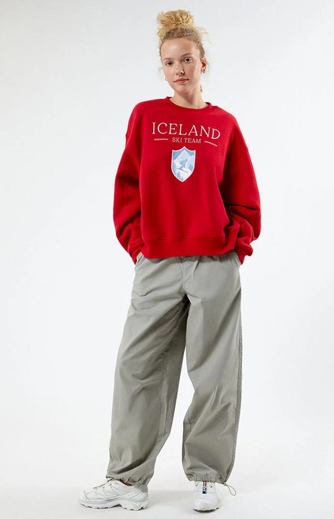 PacSun Iceland Ski Team Crew Neck Sweatshirt 1