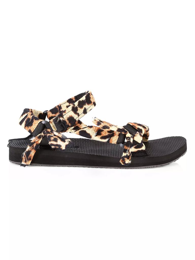 Arizona Love Trekky Leopard-Print Bandana Sport Sandals