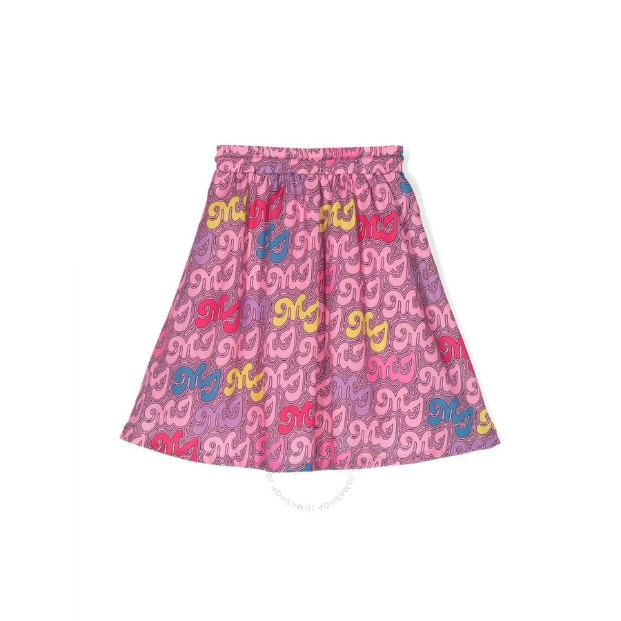 Marc Jacobs Girls Monogram Pleated Skirt 2