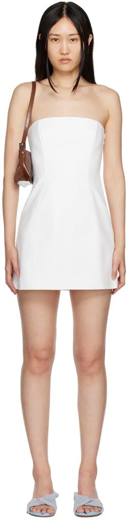 SIR. White Strapless Minidress 1