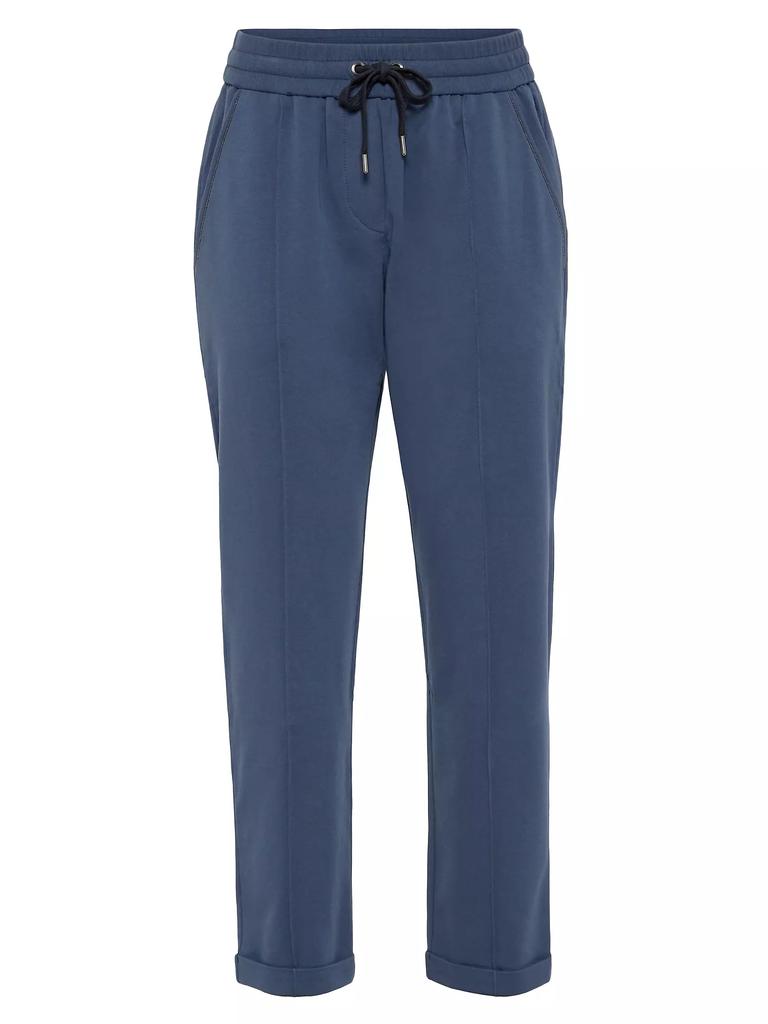 【関税込み】BRUNELLO CUCINELLI Monile' joggers Brunello Cucinelli Monile Joggers - White - Women