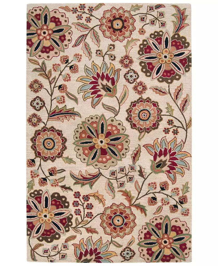 Surya Athena ATH-5035 Dark Brown 6' x 9' Area Rug