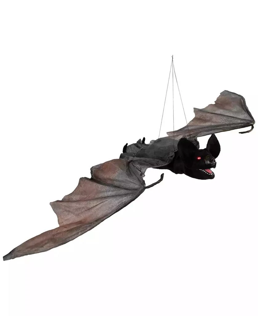 Northlight 48" LED Lighted and Animated Halloween Bat with Moving Wings 3