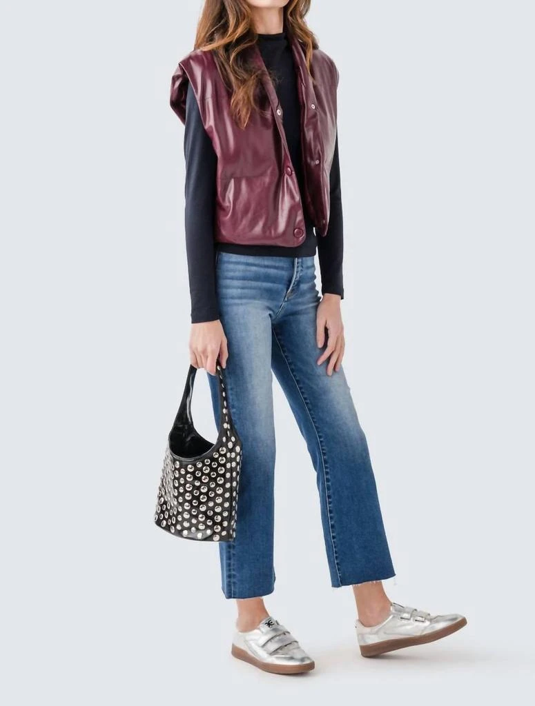 Elan Elan - Faux Leather Vest 4