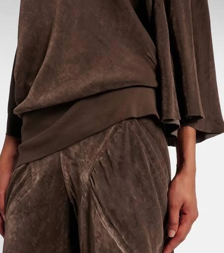 Rick Owens Draped crêpe top 5