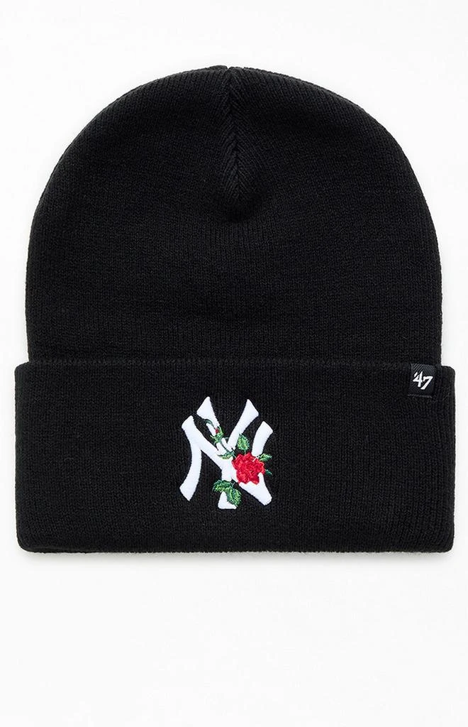 47 Brand NY Yankees Rose Thorn Beanie 1