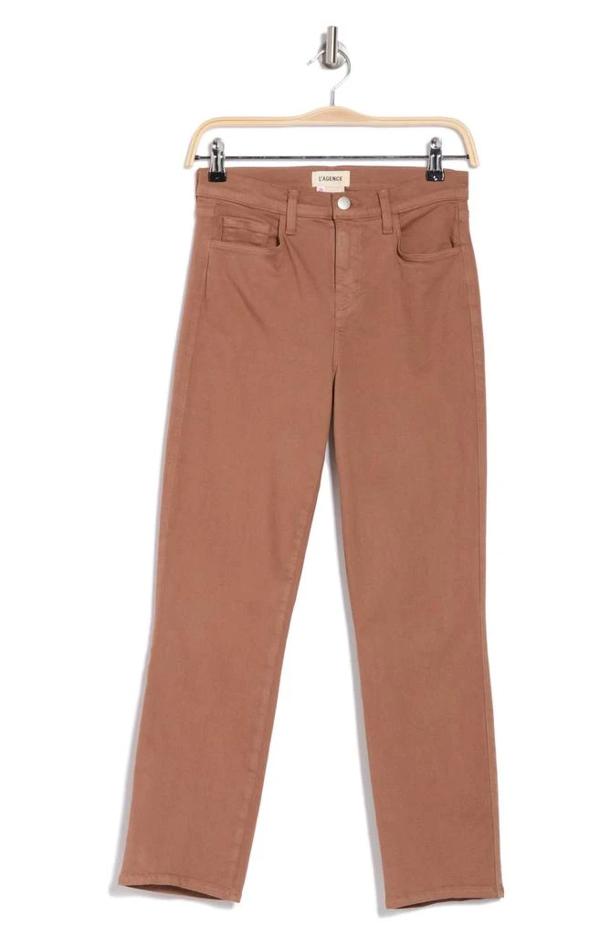L'Agence Alexia High Waist Crop Cigarette Jeans 3