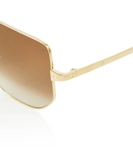 Cartier Eyewear Collection Santos de Cartier square sunglasses 2