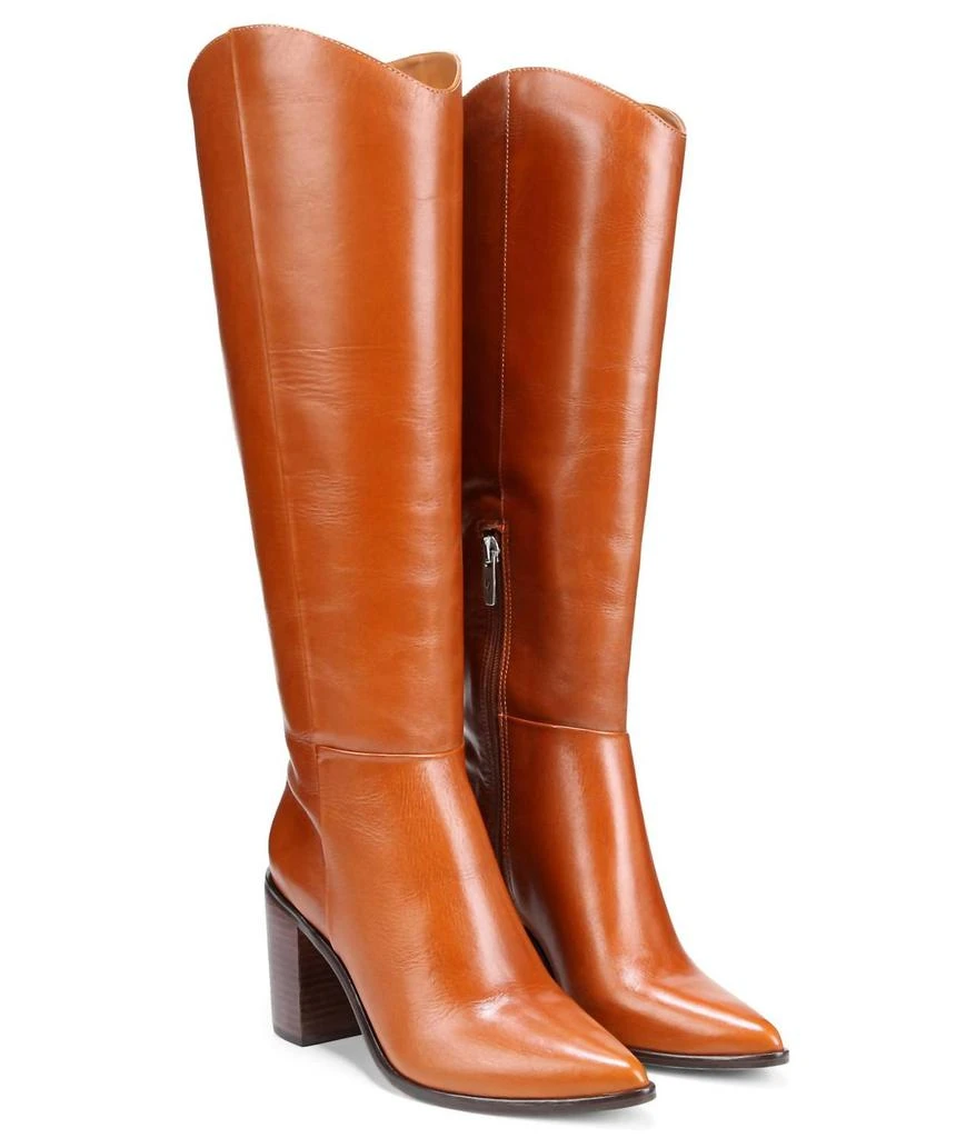 Amazon.com | Franco Sarto Womens Valor Square Toe Mid Calf  Women’s Valor Mid Shaft Cowboy Boot main image 1