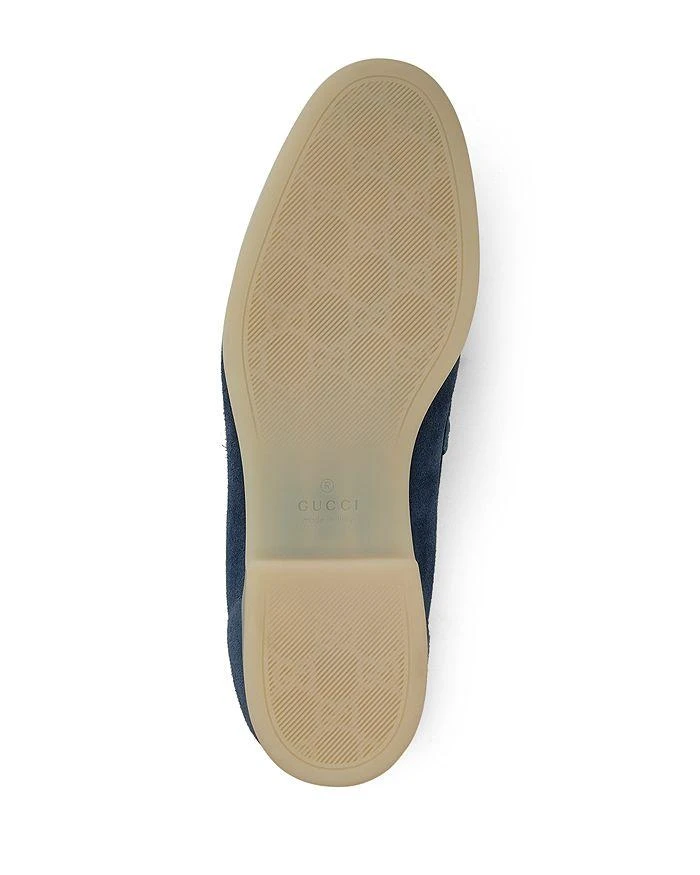 Gucci Men's Suede Horsebit Loafers 6