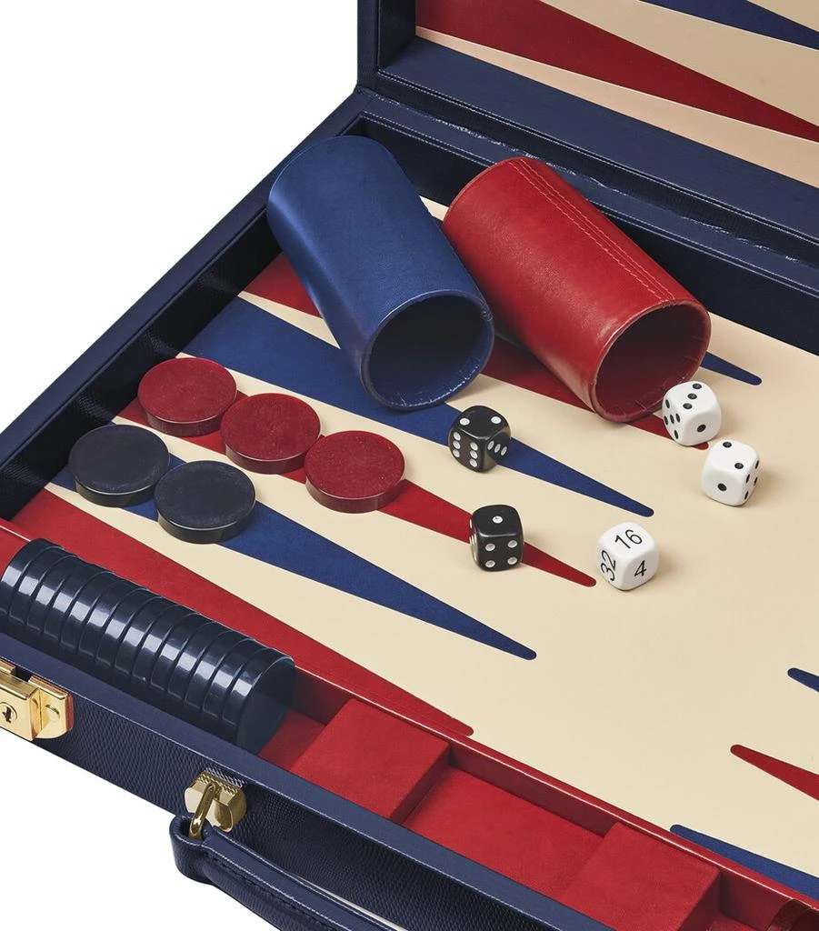 Aspinal of London Leather Backgammon Set (45cm) 11