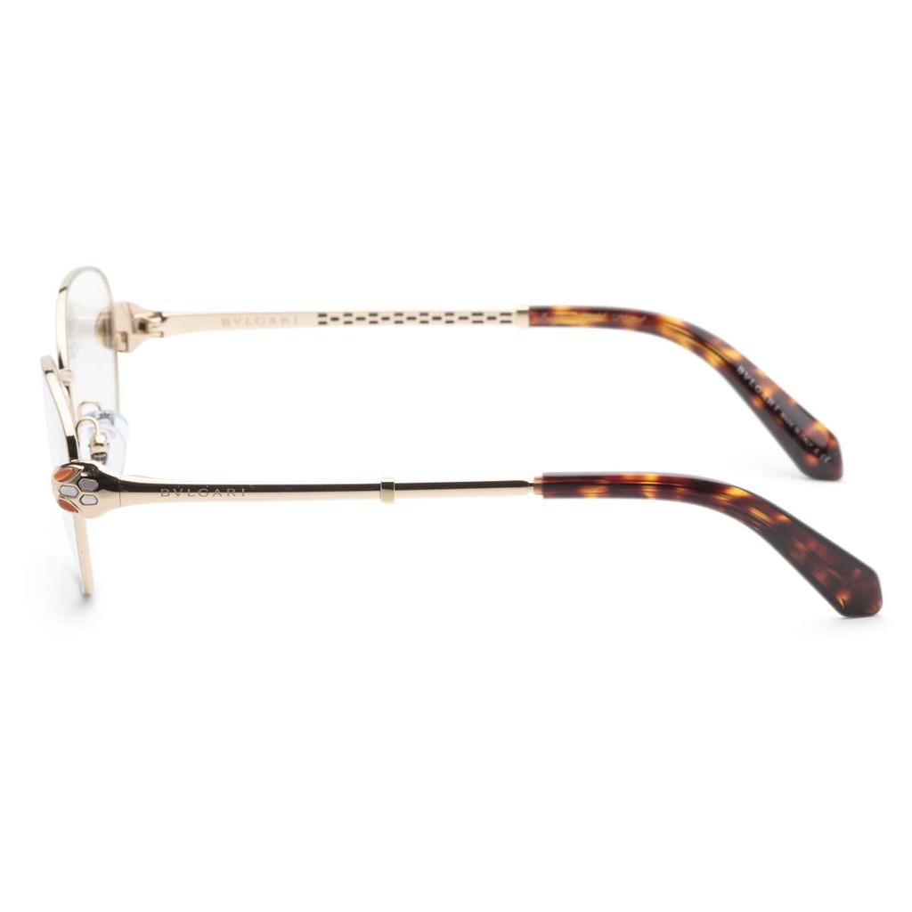 BVLGARI Bulgari Women's Gold Oval Opticals