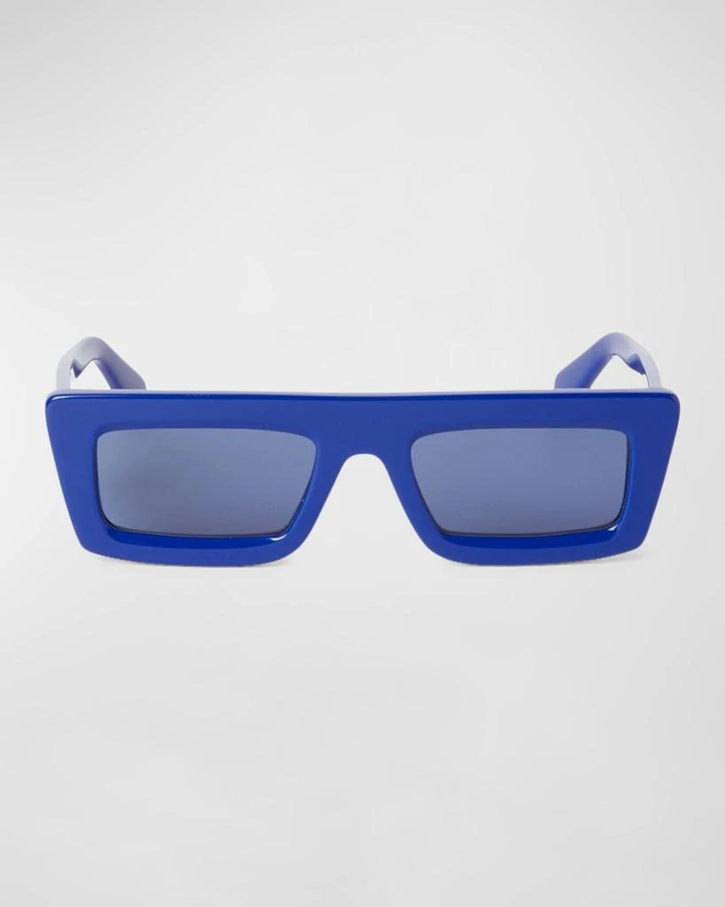 Off-White Men's Ontario Acetate Rectangle Sunglasses 2