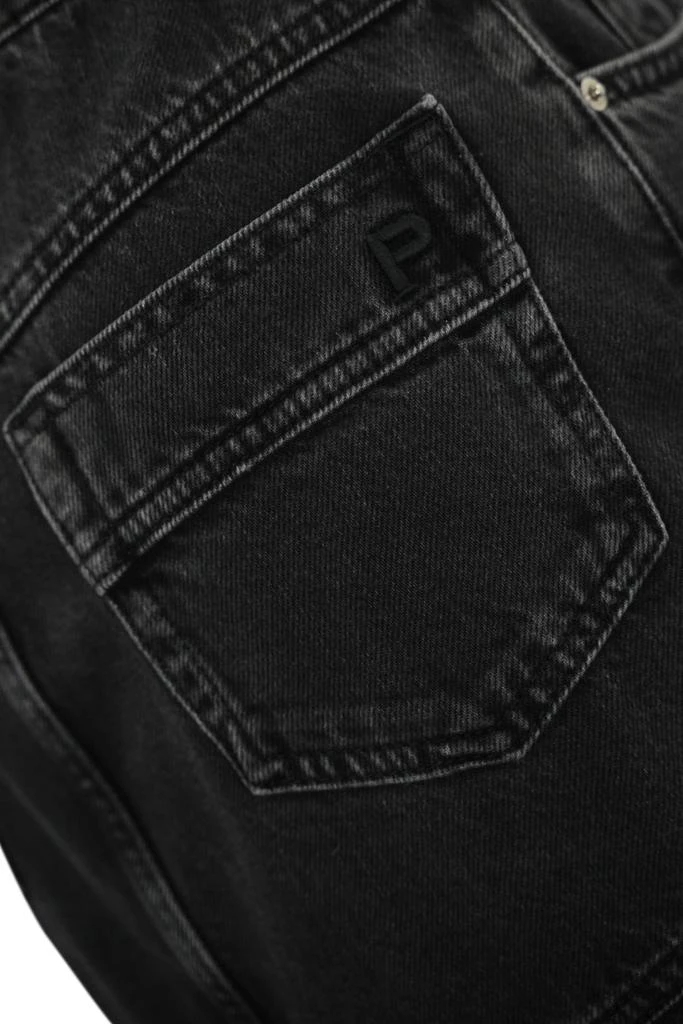 PHILOSOPHY di LORENZO SERAFINI Black Denim Midi Skirt 3