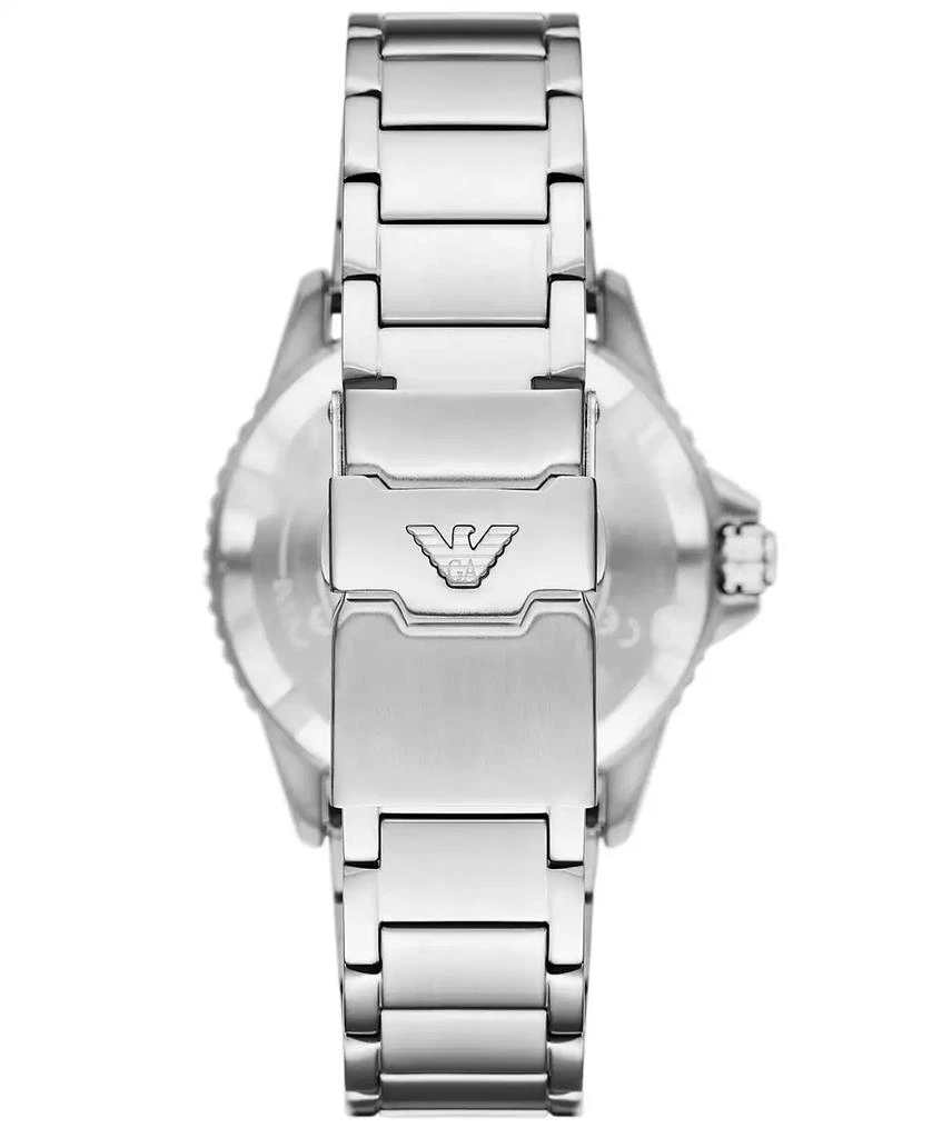 Emporio Armani Men's World Explorer Solar Stainless Steel Bracelet Watch 42mm 4