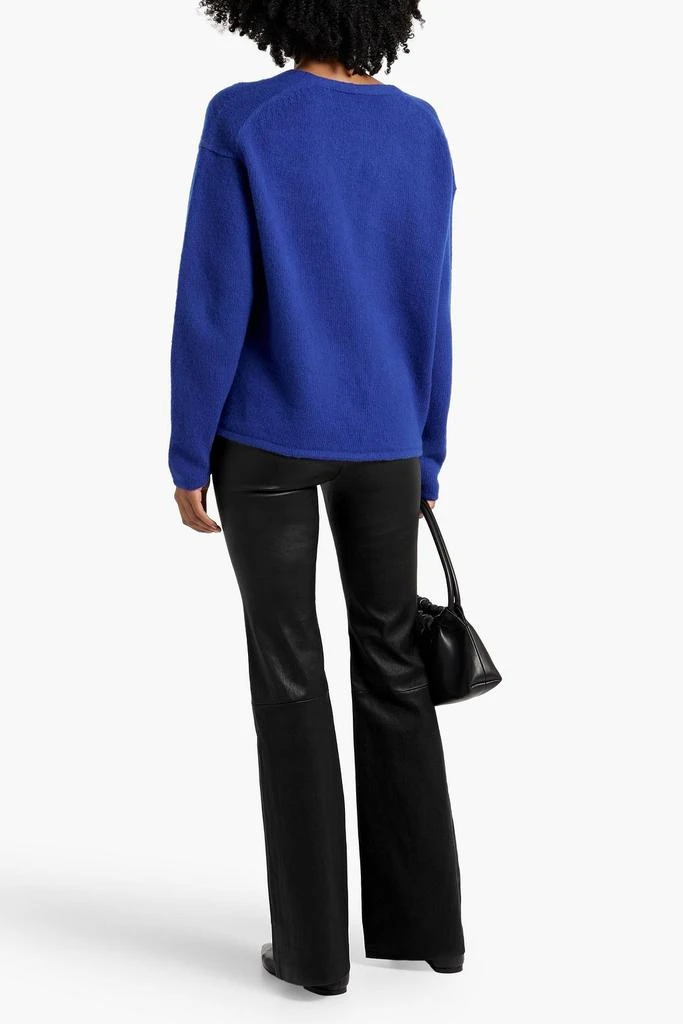 Theory Leather flared pants 3