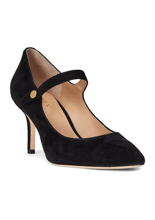 Ralph Lauren Ralph Lauren Lanette Suede Mary Jane Pumps 2