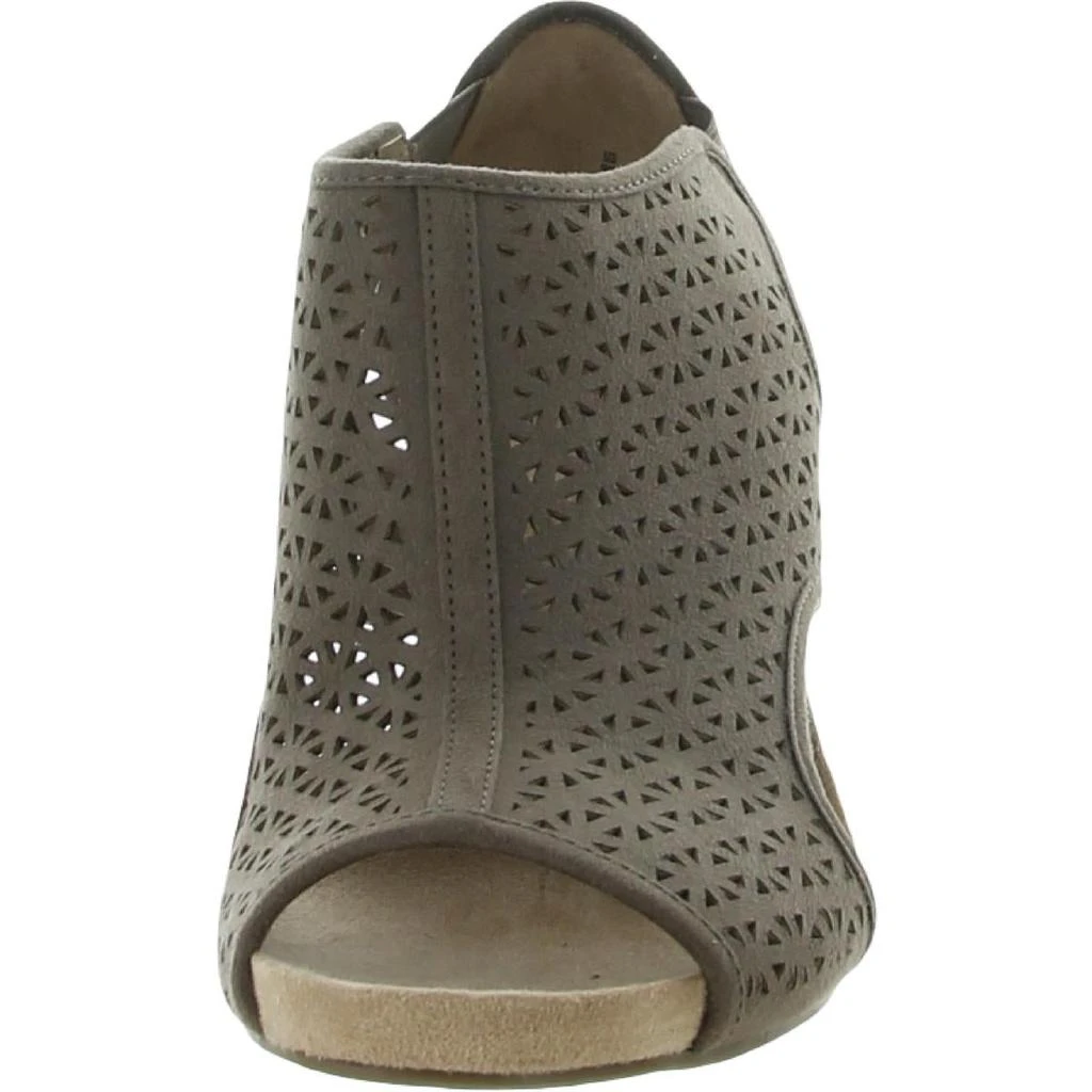LifeStride Hinx 2 Womens Cut-Out Slip On Wedge Heels 3