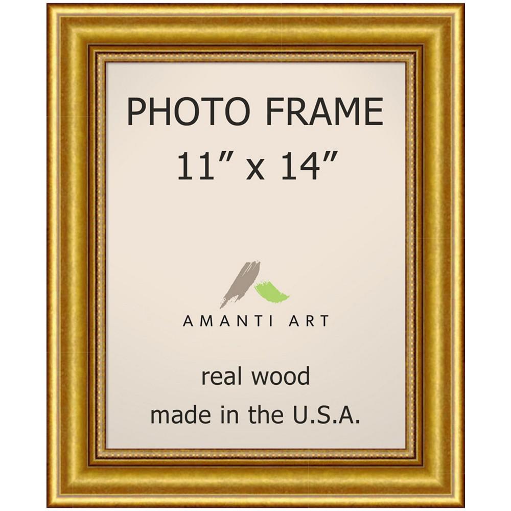 Amanti Art Townhouse Gold 11" X 14" Opening Wall Picture Photo Frame