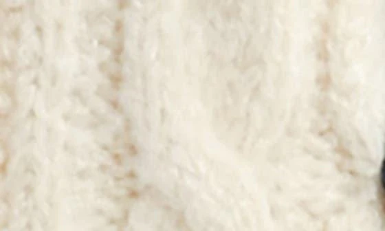 ALL IN FAVOR Bow Cable Stitch Cardigan 3