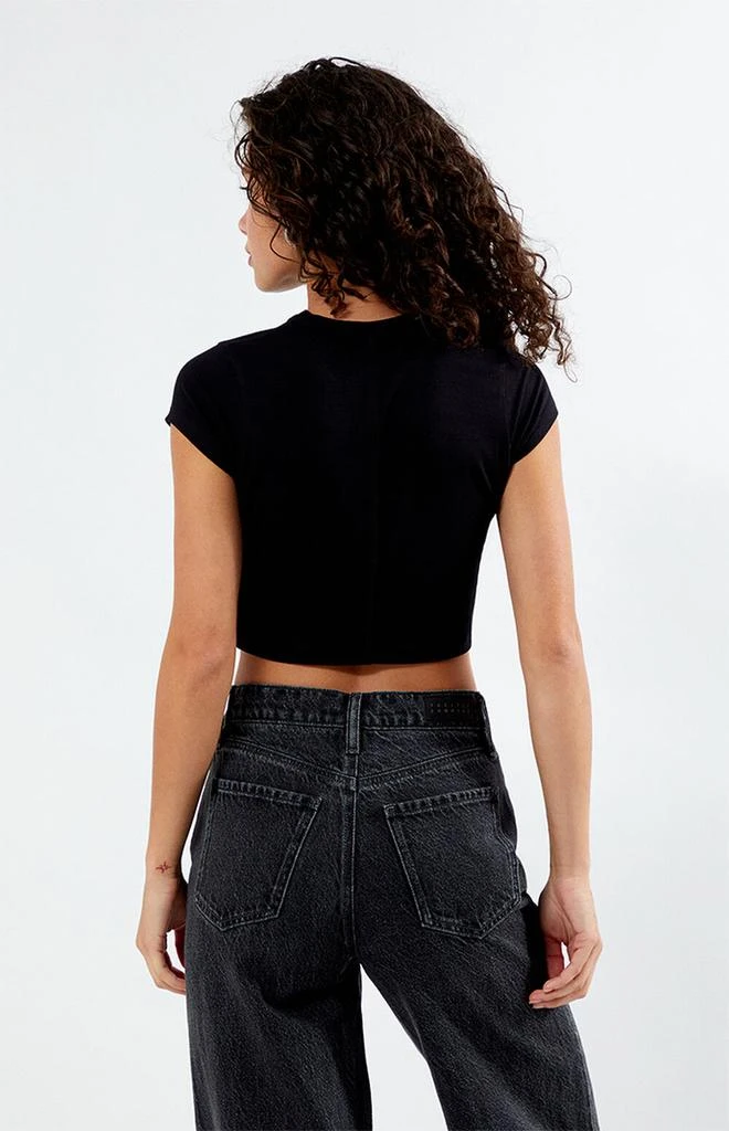 PS Basics by Pacsun Queen Cropped T-Shirt 3