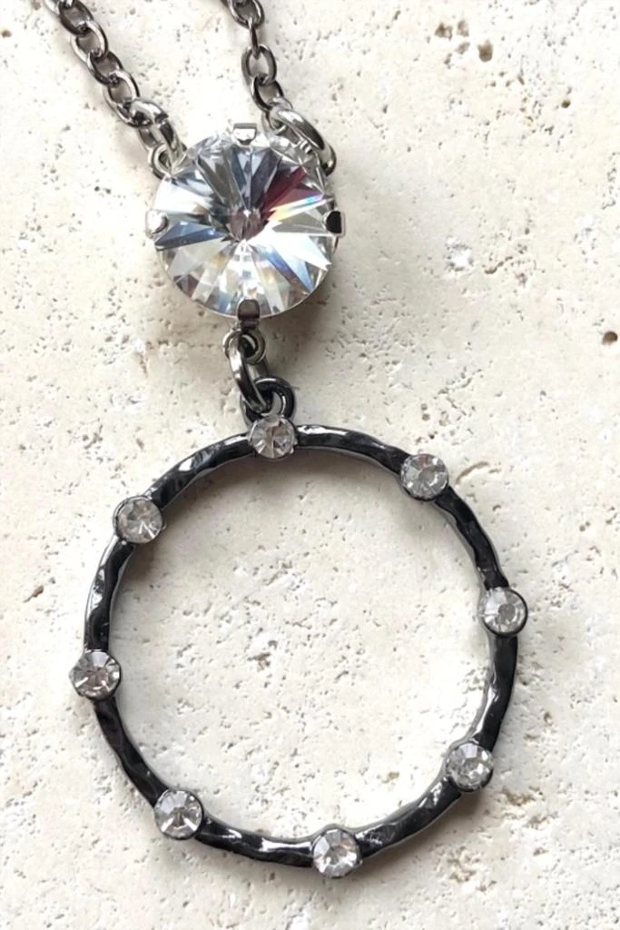 VB 
Co. Vb 
Co. - Women
s Crystal Sparkle Necklace 2