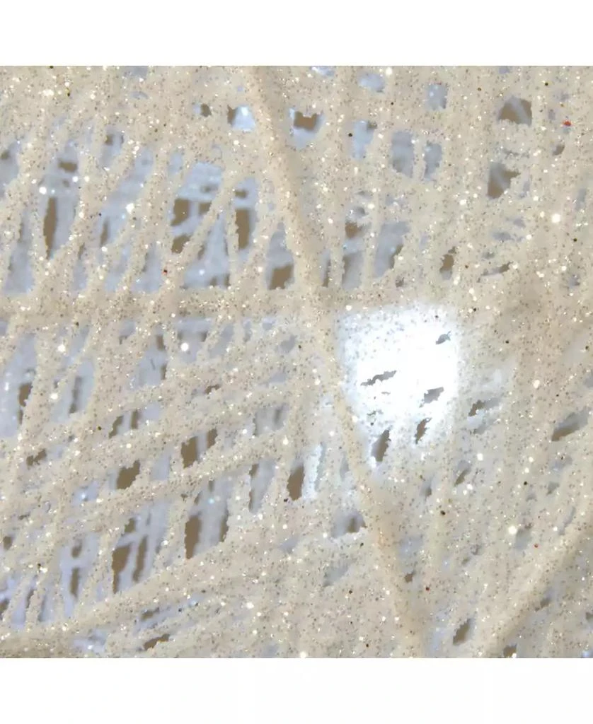 National Tree Company 75" Pre-lit Crystal White Standing Buck 2