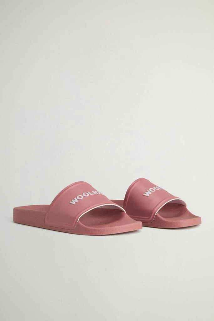 Woolrich Rubber Slide Sandals - Women - Beige 2
