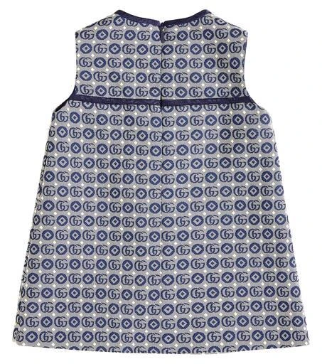 Gucci Baby Double G cotton dress 2