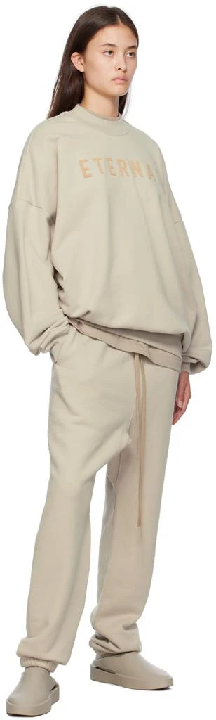 Fear of god Taupe Eternal Sweatshirt 4
