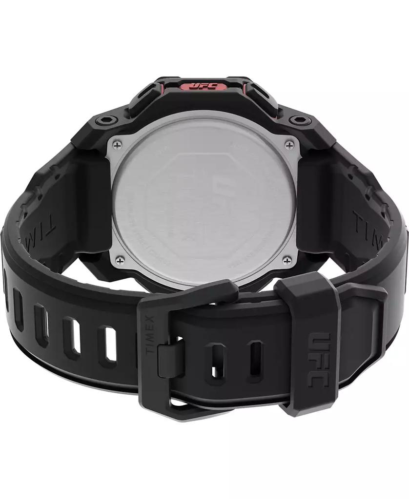 Timex UFC Men's Knockout Digital Black Polyurethane Watch, 48mm