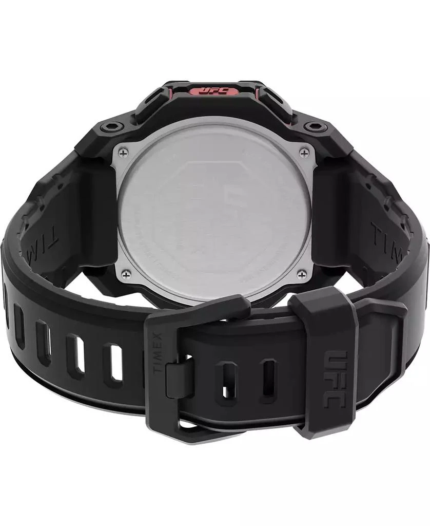 Timex UFC Men's Knockout Digital Black Polyurethane Watch, 48mm 2