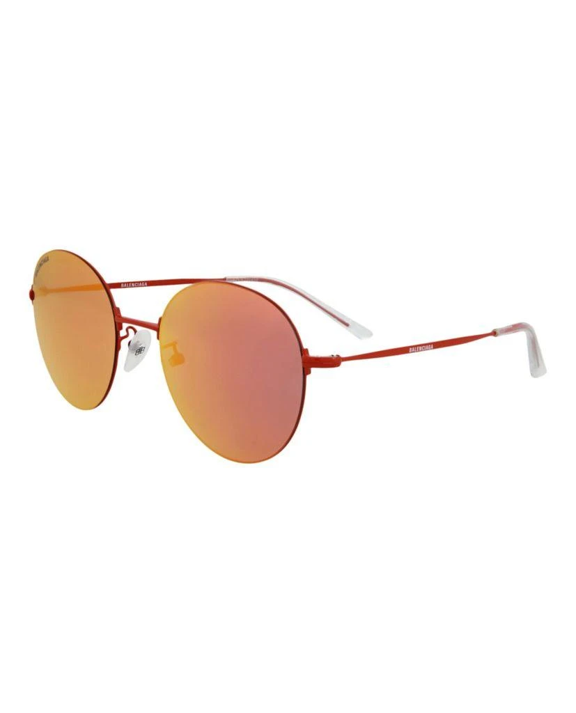 Balenciaga Round-Frame Metal Sunglasses 1