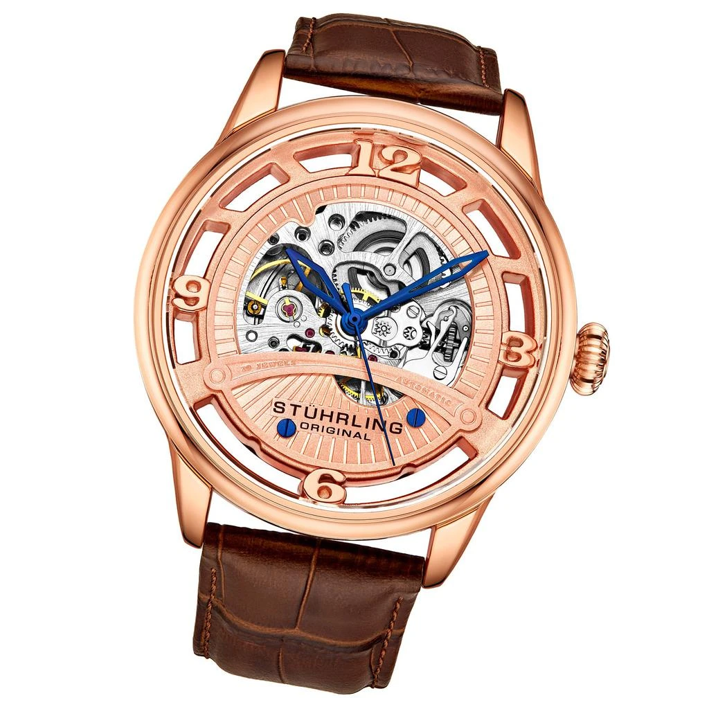 Stuhrling Original 3974 Automatic 48mm Skeleton 2