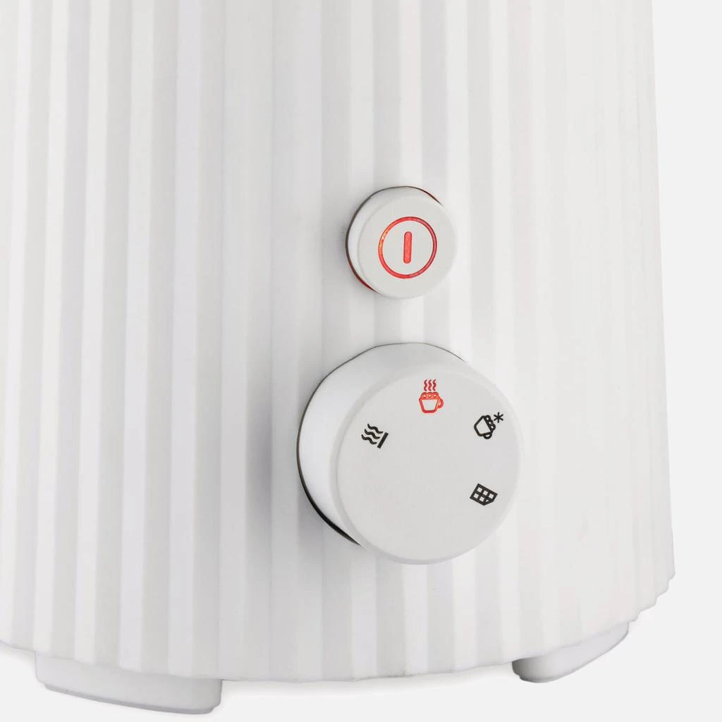 Alessi Alessi Milk Frother - Plisse White 7