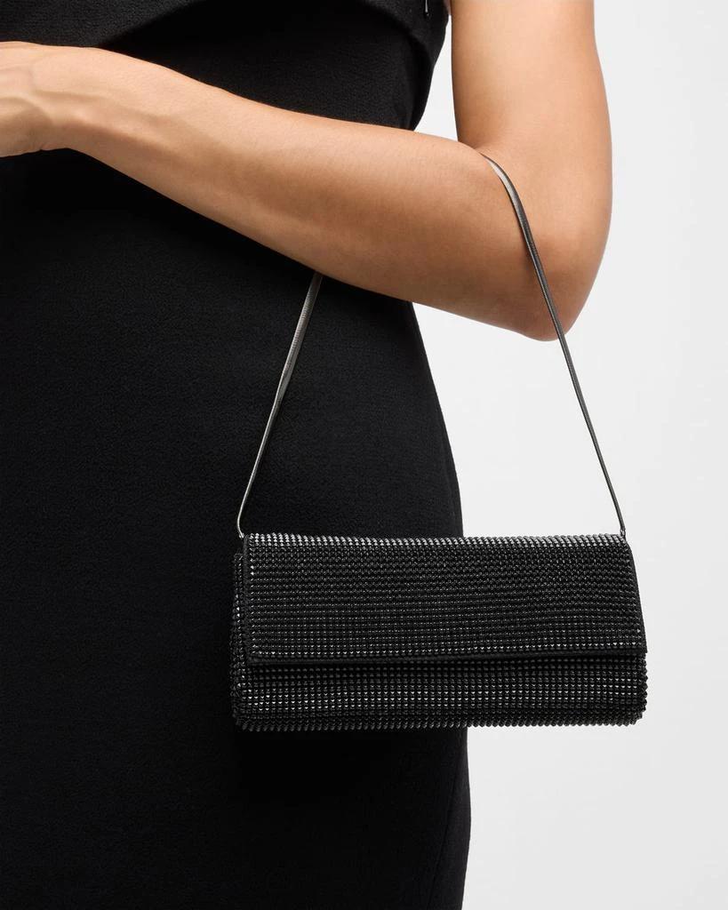 Whiting & Davis Pyramid Envelope Mesh Clutch Bag 5