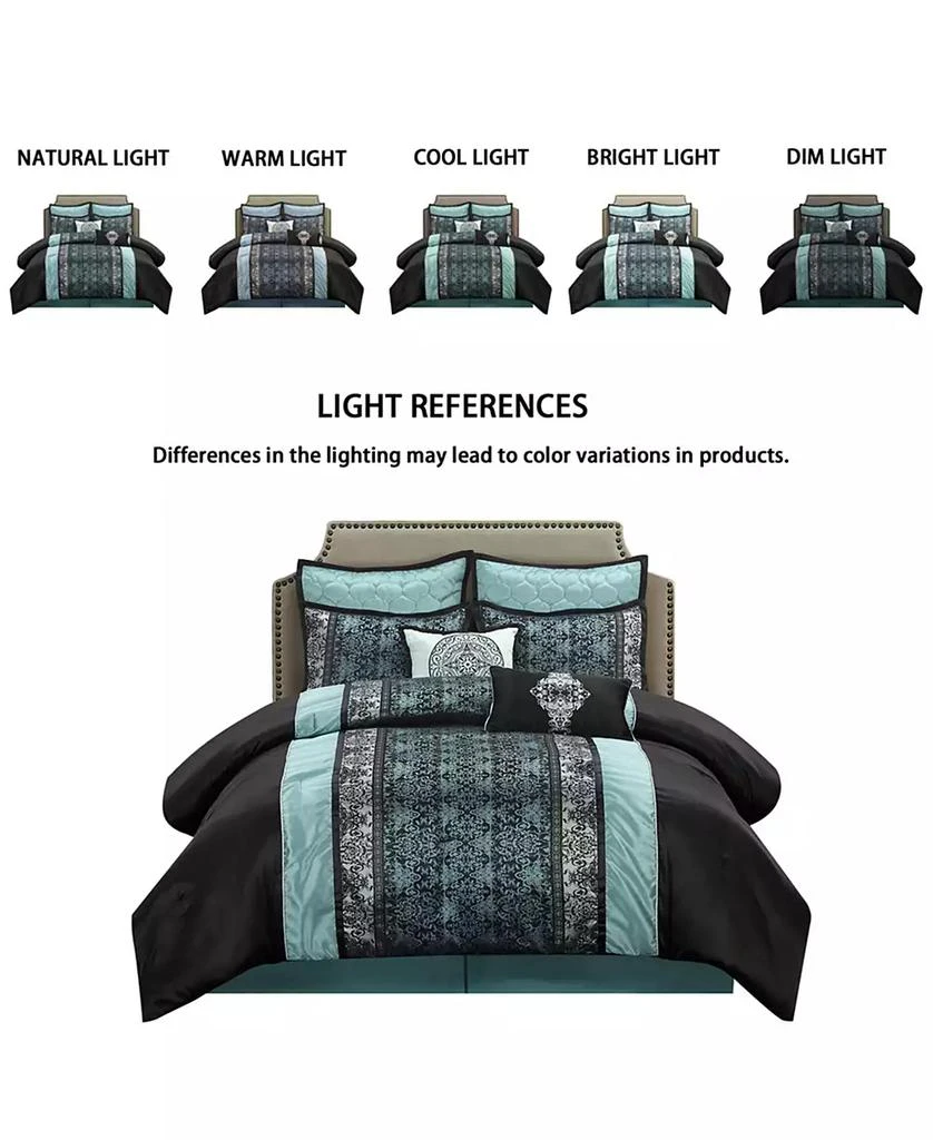 Stratford Park Arabesque 8-Piece Comforter Set 7