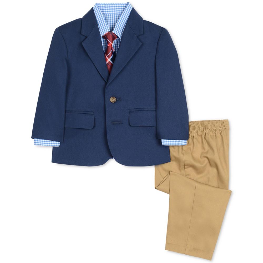 Nautica Baby Boys 4-Pc. Jacket, Shirt, Pants & Necktie Set